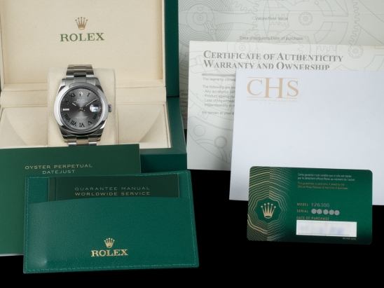 Ролекс (Rolex) Datejust 41 Oyster Ardesia Slate Green Roman Wimbledon Dial  126300 